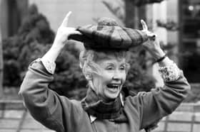 Scottish Shakespearean actress Gudrun Ure, who played 'Supergran' in the TV series, has died aged 98. Picture taken in March 1987.