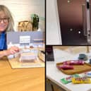 Woman makes doll’s houses with rooms costing up to £3K.