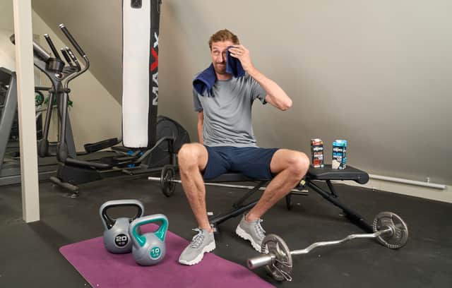 Peter Crouch takes on multiple workout sessions to put the nation's early rising habits to the test