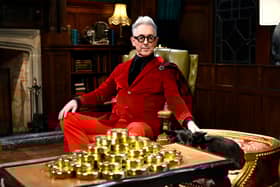 Lord Ivar Mountbatten will be joining  the third season of The Traitors US, which is presented by Alan Cumming (pictured here). Picture: BBC/Studio Lambert/Peacock/Euan Cherry