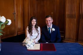 Claire and Ryan Kerry's wedding at Nottingham Registry Office.