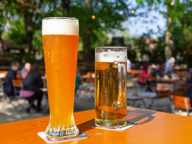 The UK is home to many beautiful beer gardens, with amazing views and exciting menus. (Photo credit: Katja - stock.adobe.com)