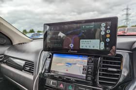 Dash-mounted screens add modern infotainment to any car