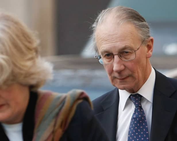 Princess Diana’s brother-in-law Lord Fellowes has died at 82 (Photo by Getty Images)