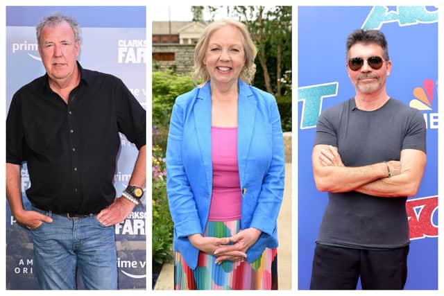 Jeremy Clarkson didn't succeed when it came to his A-Level results and both Deborah Meaden and Simon Cowell didn't even sit them (Photo by Getty Images)