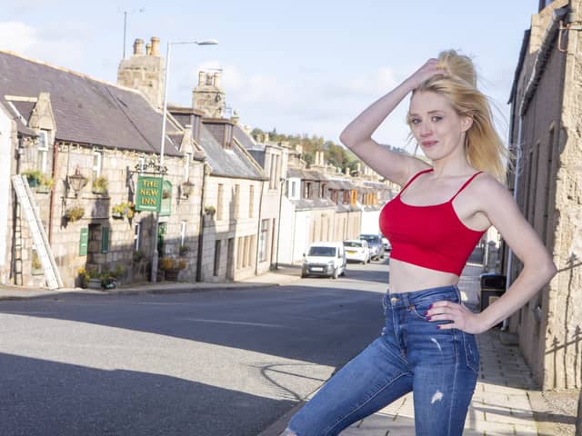 Laura Whyte, from Aberchirder, Aberdeenshire, who started an OnlyFans to boost her income has bought a £200k dream home