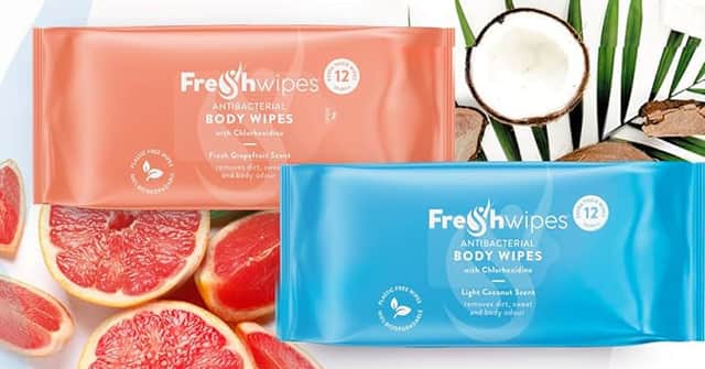 Freshwipes body wipes are large and thick but fully biodegradable
