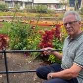 Former councillor Terry Westgate says tourists eager to get the perfect snap have trashed public flowerbeds in an "absolute tragedy' for the city.