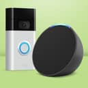 The latest Ring Doorbell, AND an Echo Pop smart speaker are included in this half-price bundle