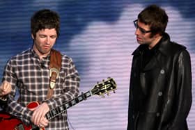 Noel and Liam Gallagher on the 'Che Tempo Che Fa' Italian TV Show in 2008 (Photo: Vittorio Zunino Celotto/Getty Images)