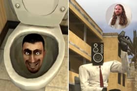 Clips from Skibidi Toilet shorts on YouTube. Photo: DaFuqBoom!/ YouTube
