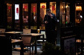 The government is reportedly considering an outdoor smoking ban. (Photo: Leon Neal/Getty Images)