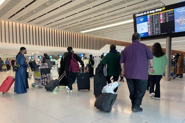 Manchester Airport.