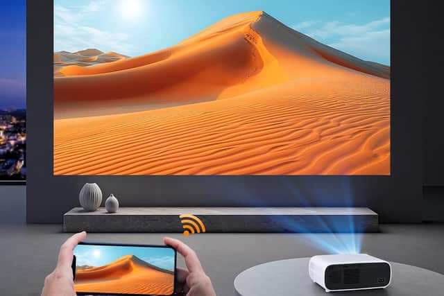 Wireless connectivity lets you cast content from smartphones and other devices