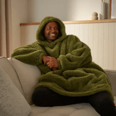 Teddy Oversized Blanket Hoodie, £16