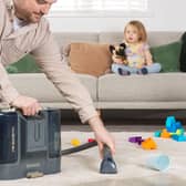 The Beldray Sport Buster Pro cleans stains and spills on carpets