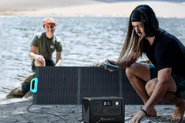 Solar panels massively enhance the versatility of portable power stations
