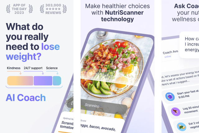 The app develops an individual weight-loss strategy honed by scientists