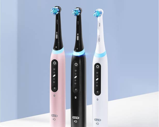 Oral-B iO5 electric toothbrushes use the latest Oral-B technology