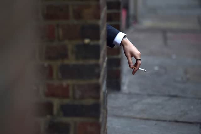 The areas in the UK with the highest percentage of smokers have been revealed.