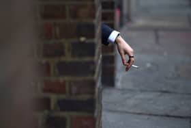 The areas in the UK with the highest percentage of smokers have been revealed. 