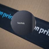 SanDisk SSD drive is on sale in Amazon's Big Deal Days offer. Photo: Amazon/ Getty Images