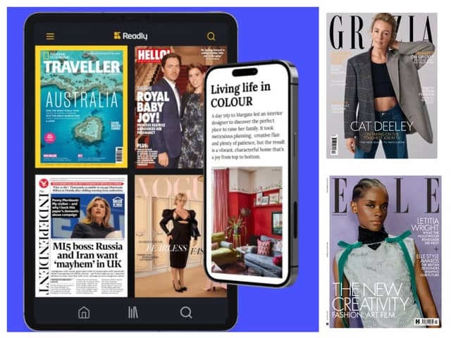 Thousands of magazines and newspapers can be found at Readly
