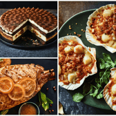Selection of party food by M&S