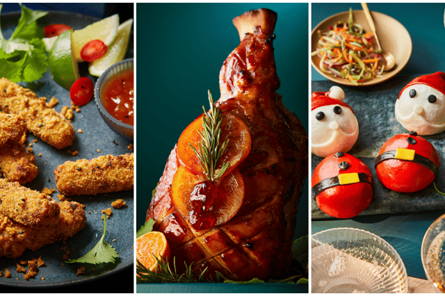 Paneer fries, glazed ham and festive bao buns