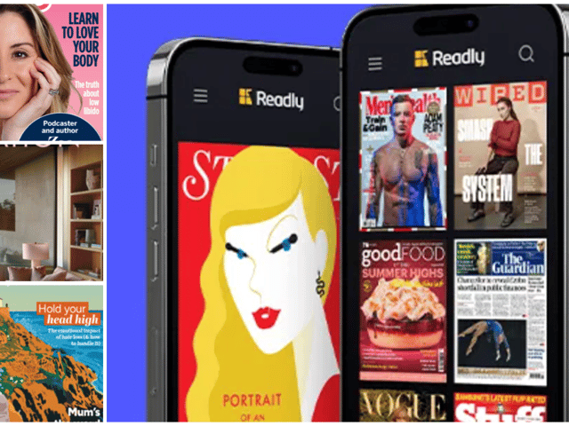 The digital magazine subscription app has a two-month free trial 