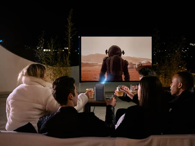 The Dangbei N2 is well suited to impromptu film nights