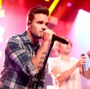 Musician Liam Payne performs at the "One Direction iHeartRadio Album Release Party".