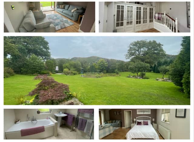 The Garden Suite at Fiddler Hall Barn, Newby Bridge, Lake District, a Sykes Cottages holiday home. Photos by Rochelle Barrand.