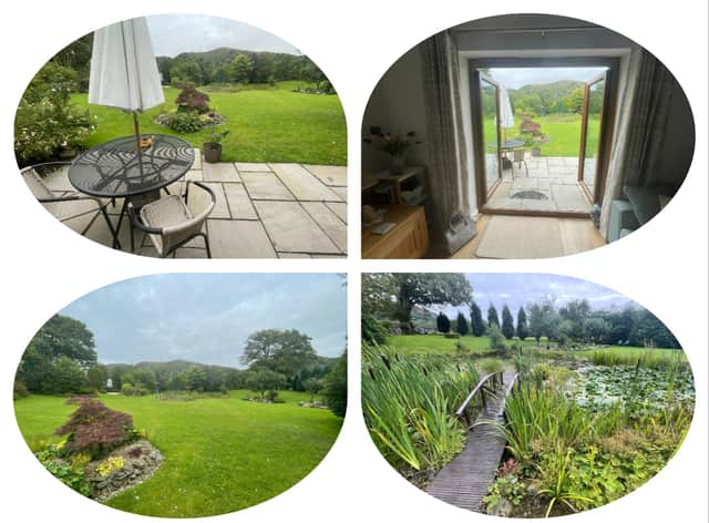 The exterior of The Garden Suite at Fiddler Hall Barn, Newby Bridge, Lake District, a Sykes Cottages holiday home. Photos by Rochelle Barrand.