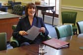 Chancellor Rachel Reeves prepares to give a speech at the Treasury in July 2024 (Photo: Jonathan Brady - Pool/Getty Images)