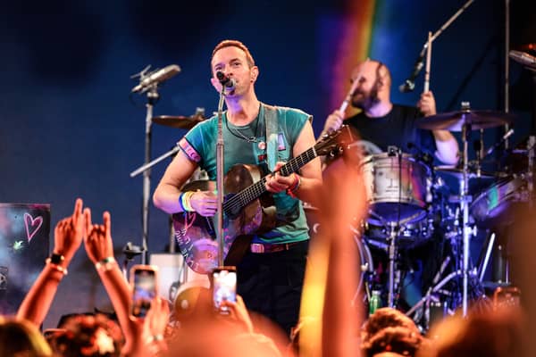 Coldplay lead singer Chris Martin