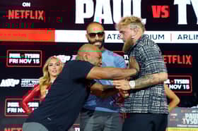 Mike Tyson (L) and Jake Paul (R) will fight in a bout live on Netflix. Photo: TIMOTHY A. CLARY/AFP via Getty Images