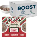 Boost's Christmas Turkey dinner is one of a range of healthy dog foods