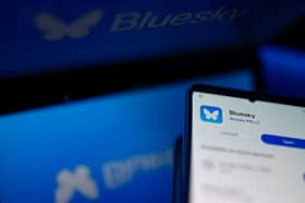 Bluesky has added millions of users in just a week. Photo: IAN LANGSDON/AFP via Getty Images