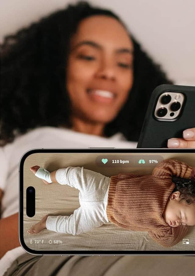 Parents have peace of mind with the Owlet smart baby monitor