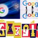 Google Doodle for Monday November 25 is 'Celebrating Chess'. Photo: Google/ Getty Images