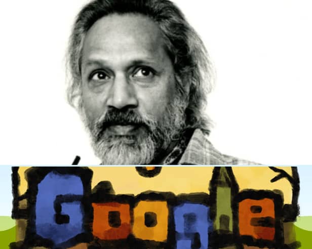Lancelot Ribeiro is the Google Doodle for November 28 2024. Photo: Google