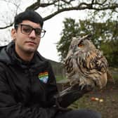 Bailey Lister, founder of Hugo's Small Animal Sanctuary in Blackpool