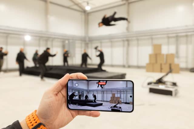Samsung Galaxy S24 FE goes behind the stunts with Instant Slow-mo