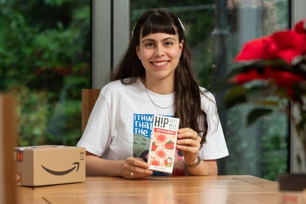 The limited edition chocolate bar has been created by small British business H!P and is available exclusively on Amazon for £3.50