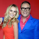 The Royal Variety Performance 2024 hosts Amanda Holden and Alan Carr.