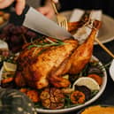 Cooked turkey can be kept safely in the fridge.