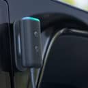 The Echo Auto sits discreetly on your dashboard, ready to take commands