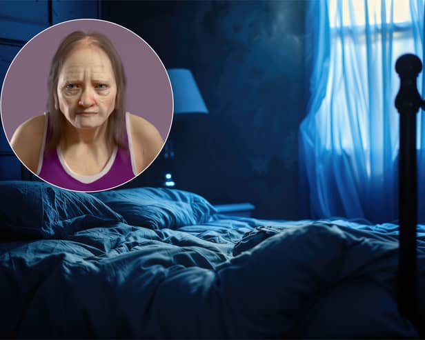 Sleep expert Dr Sophie Bostock, who has a PhD in Health Psychology at University College London worked alongside Bensons for Beds to create the digital image 