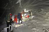 Stranded walkers are rescued from Cairngorms blizzard.